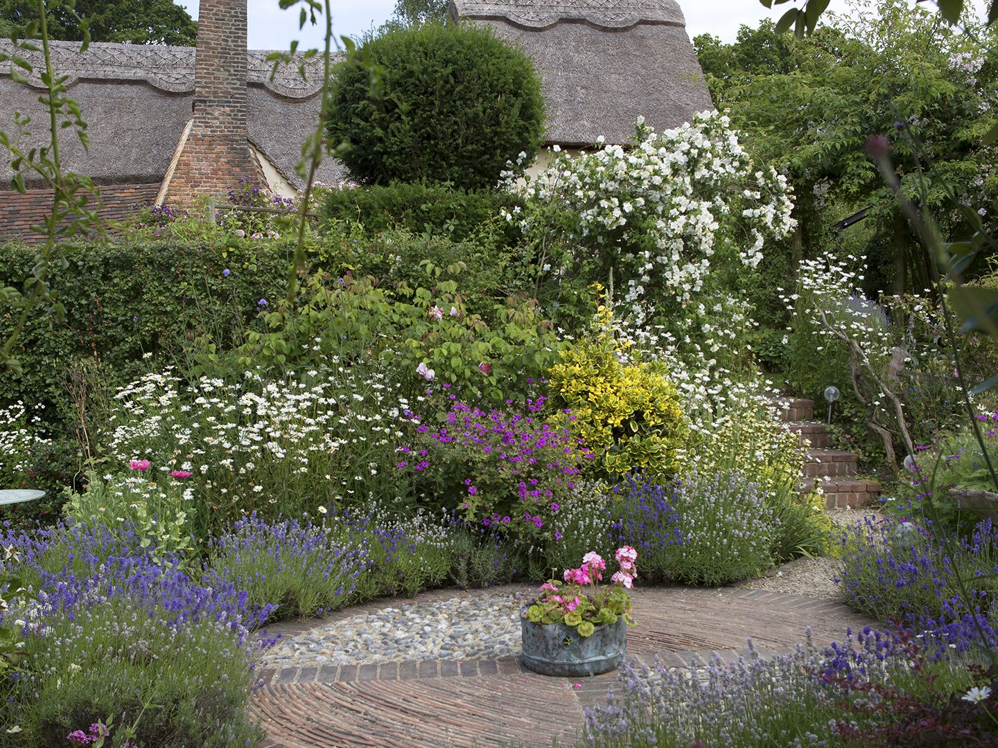 Perennial Cottage Garden Layout