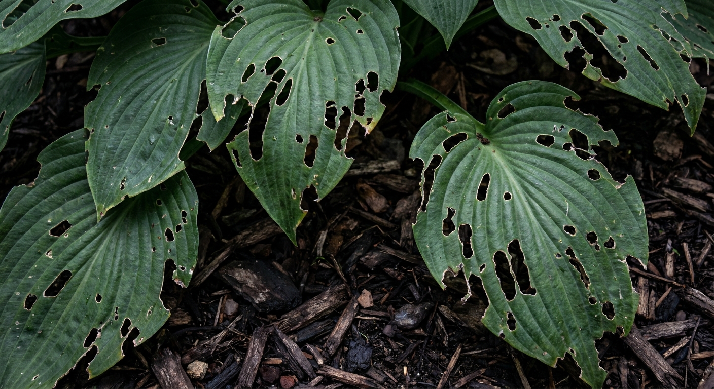 Organic Slug and Snail Control for Shade Perennials